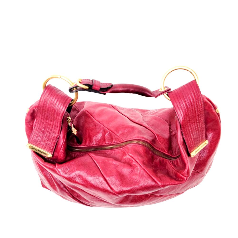 Vintage Y2K Juicy Couture Lock Large 'Gossip' Hobo Handbag - Picture 2 of 10